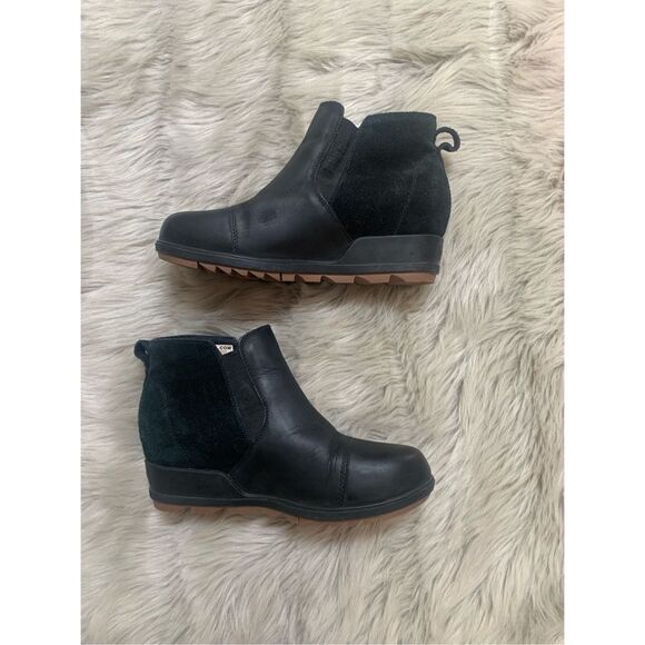 Sorel Women's Evie Lug Sole Pull-On Booties Size 8 - Picture 3 of 11